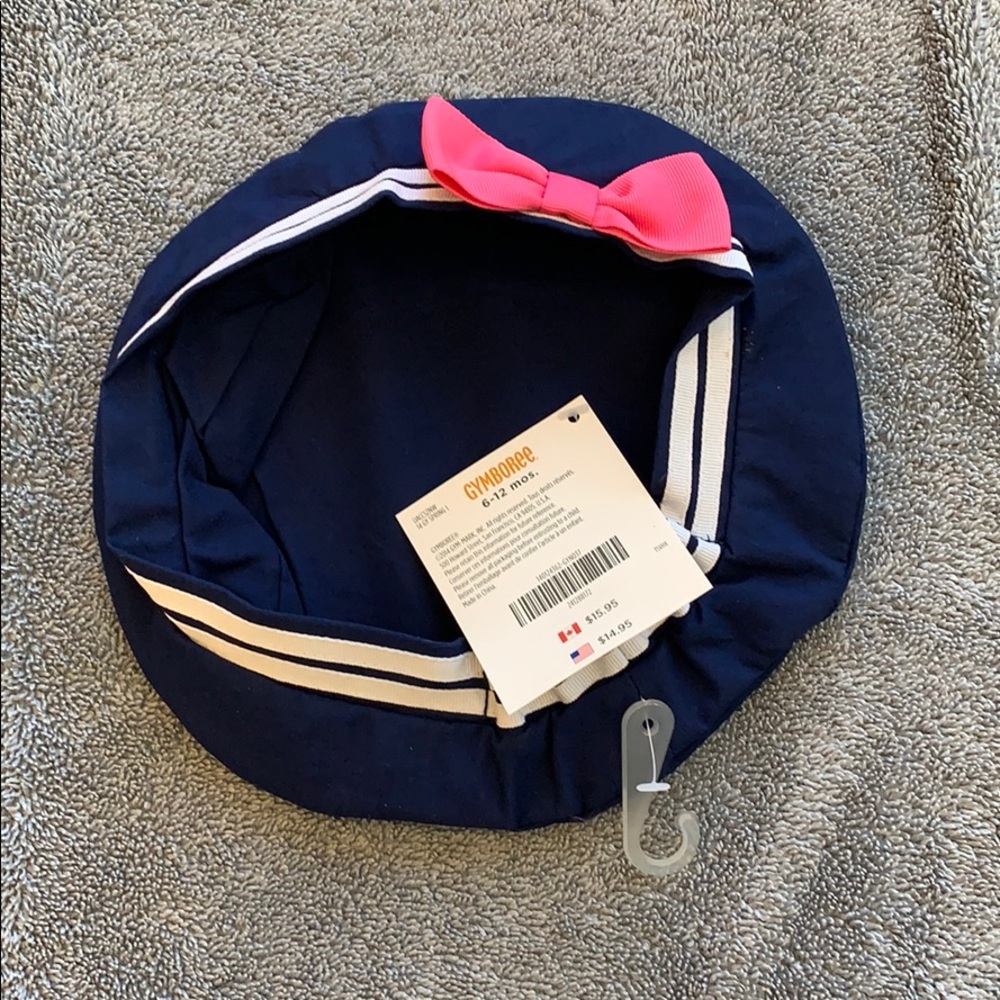 NWT Gymboree girls (size 6-12 months) sailor hat